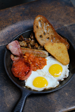 Traditional English Breakfast Chuán Tǒng Yīng Shì Zǎo Cān