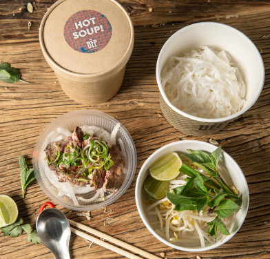 2-Course Pho Combo Set Shuāng Pīn Tāng Hé Tào Cān