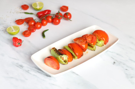 Tomato And Pepper Skewer
