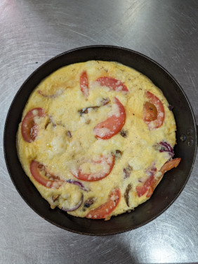 Veg Omelette Onion, Tomatoe Mushrooms