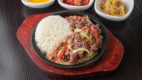 B4 Chǎo Niú Ròu Fàn Bulgogi With Rice