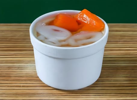 Mù Guā Xuě Ěr Hǎi Dǐ Yē Papaya And Snow Fungus Sweet Soup With Sea Coconut