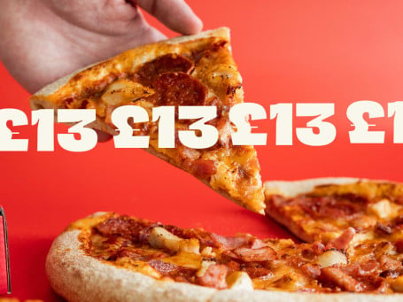 Any 12 Pizza For £13