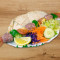 K01A Tomato Lamb Kebab With Rice Or Chips Or Salad