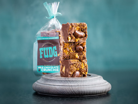 Fudg Milk Chocolate Crunchie Chocolate Fudge