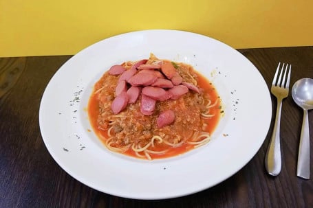 Xiān Jiā Zhī Cháng Zǐ Ròu Jiàng Yì Fěn Tào Cān Spaghetti Bolognese With Sausage Set