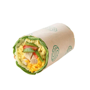 Roasted Chicken Wrap Ruǎn Huá Dàn Zuǒ Kǎo Jī Juǎn