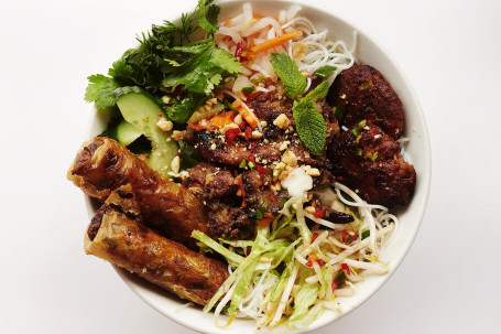 Hanoi Bbq Bowl Salad (G) (Bún Chả Hà Nội)