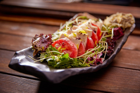 Fān Jiā Dòu Fǔ Shā Lǜ Tomato And Tofu Salad