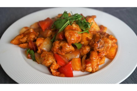 Gōng Bǎo Jī Dīng Kung Po Chicken (Spice Level 3)