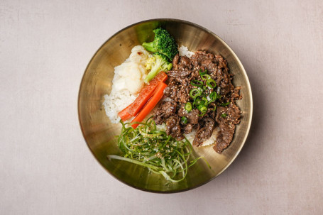 Niú Ròu Gài Fàn Bulgogi With Rice