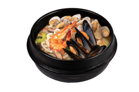Hǎi Xiān Tāng Miàn Noodles With Seafood