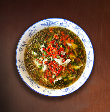 Sliced Sea Bass With Fresh Chillies And Sichuan Peppercorn Xiān Jiāo Yú Piàn