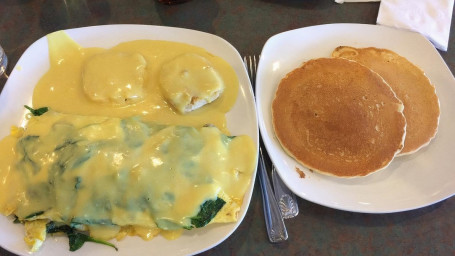 Spinach Omelette With Feta