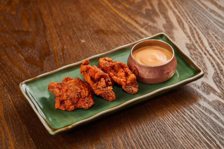 Bombay Fried Chicken G 3Pcs Mèng Mǎi Fēng Wèi Zhà Jī Pèi Yān Fān Jiā Dàn Huáng Jiàng