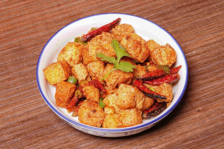 Crisp-Fried Tofu Generously Seasoned (Dry) Xiāng Là Jiāo Yán Dòu Fǔ