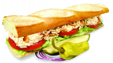 28. Tuna Almond Baguette Sandwich