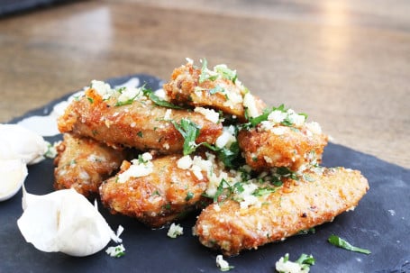 Crispy Baked Parmesan, Garlic Parsley Bā Mǎ Chén Zhī Shì Jī Yì