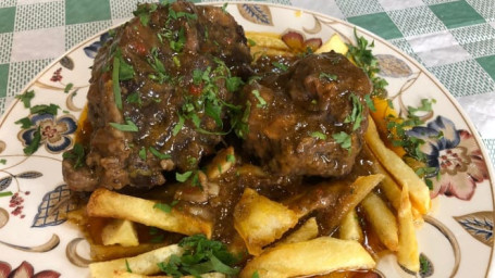 Rabo De Toro A La Cordobesa Con Patatas Fritas Caseras