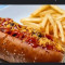 2 Hot Dog Frango G Fritas (300g) Coca-Cola 1 Litro