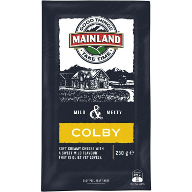 Mainland Cheese Colby (250G)