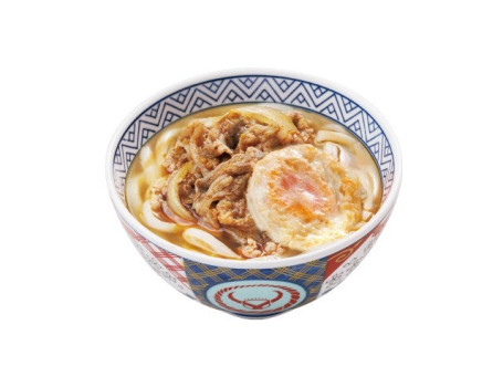 Shā Diē Niú Ròu Jiān Dàn Zàn Qí Wū Dōng Satay Beef Fried Egg Sanuki Udon