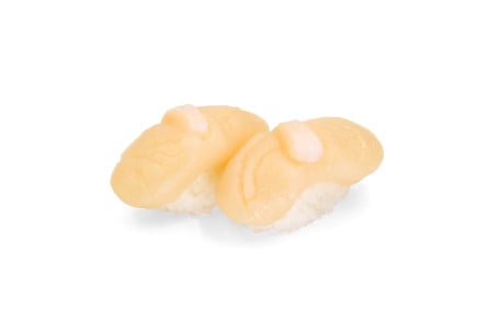 Dài Zi Shòu Sī (2Jiàn Scallop Sushi (2Pcs