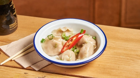 Boiled Veg Dumpling (6Pcs Xiāng Gū Shū Cài Shuǐ Jiǎo (6Kē