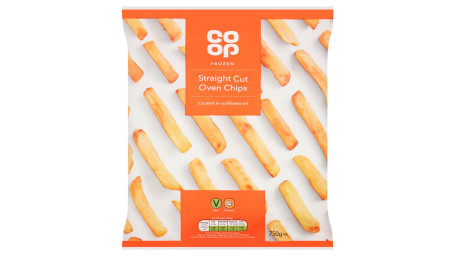 Co-Op Straight Cut Oven Chips 750G