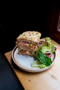 Croque Monsieur with Serrano Ham and Smoked Cheese
