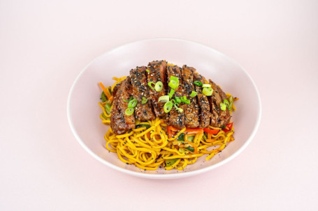 Korean Steak Noodle Bowl