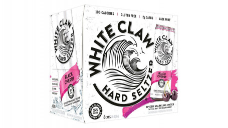 White Claw Hard Seltzer Black Cherry Can (12 Oz X 6 Ct)