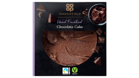 Co-Op Irresistible Hand Finished Chocolate Cake