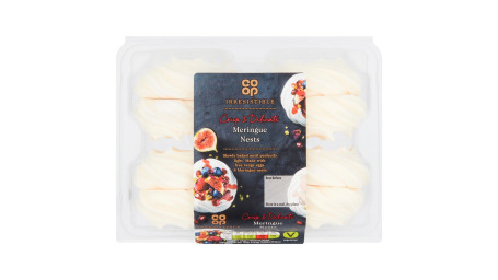 Co-Op Irresistible 8 Crisp Delicate Meringue Nests