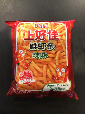 Oishi Prawn Crackers Spicy Flavour 40G