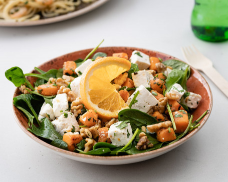 Pumpkin, Fetta And Walnut Salad (V)