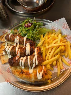 Mauritian Lamb Kebab And Garlic Sauce