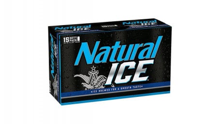 Natural Ice Cans (12 Oz X 15 Ct)