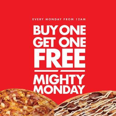 16 Pizza From £14 Buy One Get One Free