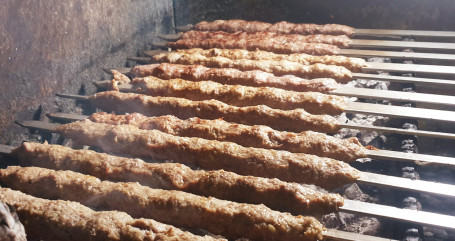 1 Kg Shish Kofta . Bread -Tahina