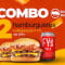 2 Hambúrgueres Colonial Cortesia 2 Refrigerante Fys 350Ml