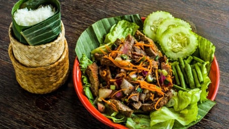 Grilled Beef Sirloin Larb