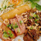 V9. Grilled Pork, Grilled Pork Sausage Spring Roll with Vermicelli