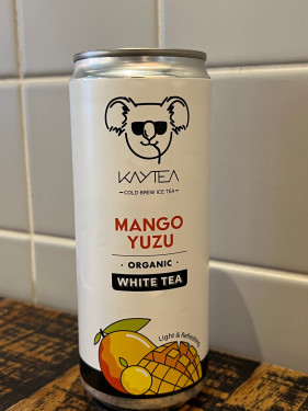 Mango Yuzu, White Tea, Kaytea Cold Brew Ice Tea