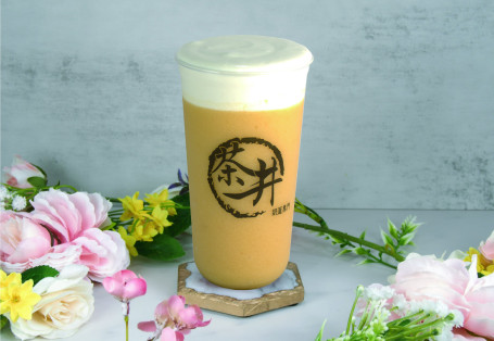 Zhī Shì Huáng Máng Cheese Milk Foam Mango Smoothie