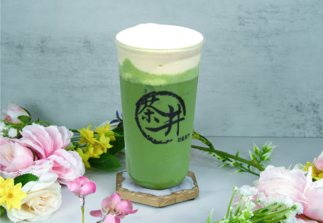 Zhī Shì Yǔ Zhì Mǒ Chá Cheese Milk Foam Uji Matcha