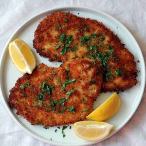 Schnitzel de pollo