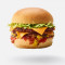 Double Smashburger. (Vegan Burger)