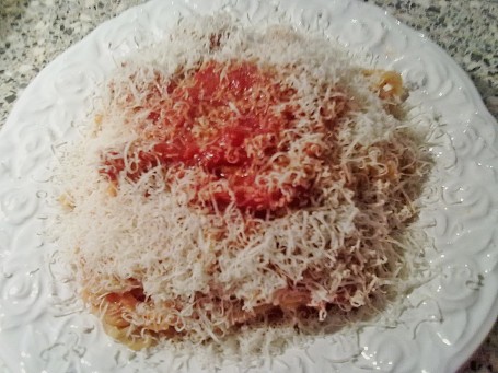 Espaguetis Con Salsa De Tomate