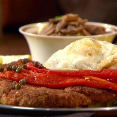 Schnitzel De Pollo Con Pimentón